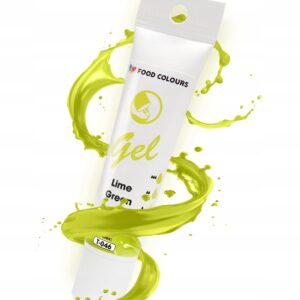 BARWNIK SPOŻYWCZY W ŻELU T-046 Lime Green Zielony Limonkowy 30g