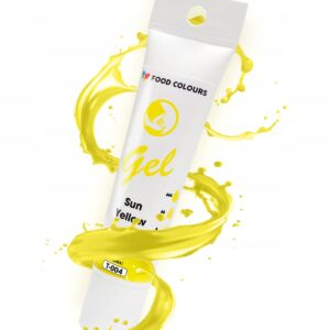 BARWNIK SPOŻYWCZY W ŻELU T-004 Sun Yellow Żółty Słoneczny 30g