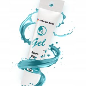 BARWNIK SPOŻYWCZY W ŻELU T-060 Azure Blue Lazurowy Błękitny 30g