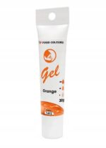 BARWNIK SPOŻYWCZY W ŻELU T-012 Orange Pomarańczowy 30g - obrazek 3