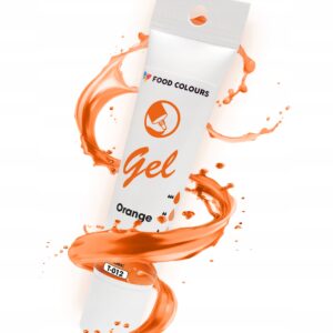 BARWNIK SPOŻYWCZY W ŻELU T-012 Orange Pomarańczowy 30g