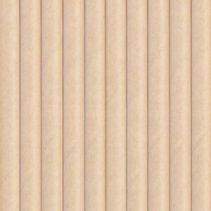 SŁOMKI RURKI PAPIEROWE 19,5x0,6cm Naturalne Eko Kraft 10szt