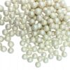 POSYPKA Perełki Cukrowe do Dekoracji Białe 6mm 50g