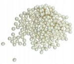 POSYPKA Perełki Cukrowe do Dekoracji Białe 6mm 50g - obrazek 2