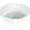 FOREMKI PAPILOTKI papierowe 60x25 mm białe 100 szt