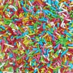 POSYPKA CUKROWA OWOCOWA - wielokolorowa MIX kolorów - 50g
