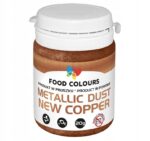 BARWNIK SPOŻYWCZY W PROSZKU ciasta napoje drinki Metallic Copper Miedź 20g