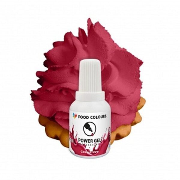 BARWNIK SPOŻYWCZY W ŻELU Crimson Wine – KARMIN 20g