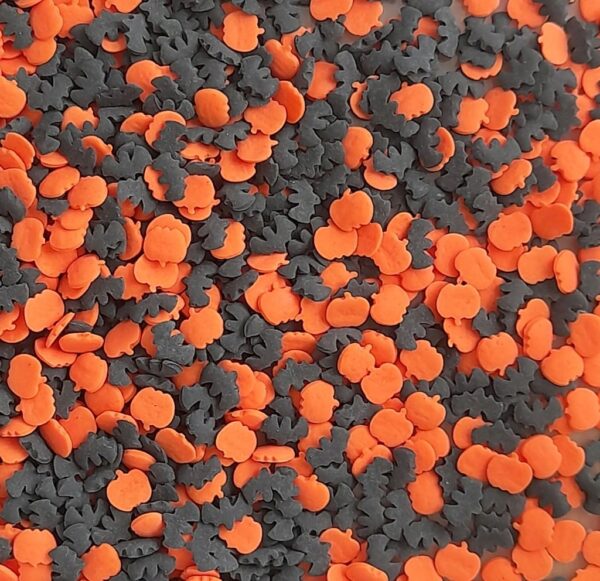 POSYPKA CUKROWA Halloween dynia nietoperz 50g