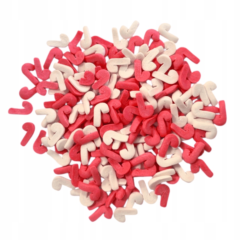 POSYPKA CUKROWA ŚWIĘTA Boże Narodzenie Laski Mikołaja Duże 50g