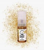 BARWNIK SPOŻYWCZY PYŁEK PERŁOWY Z POMPKĄ Shimmering Gold Złoto 5g - obrazek 3