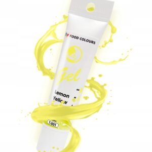 BARWNIK SPOŻYWCZY W ŻELU T-001 Lemon Yellow Żółty Cytrynowy 30g