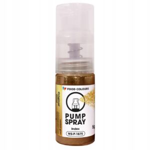 BARWNIK SPOŻYWCZY PYŁEK PERŁOWY Z POMPKĄ Original Gold złoto 5g