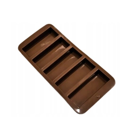 FOREMKA SILIKONOWA DO BLOCZKÓW MUSLI BATONÓW Z CZEKOLADY