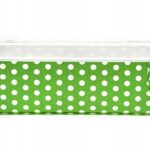FORMA PAPIEROWA DO PIECZENIA prostokątna Polka Zielona 200x70x65 1szt