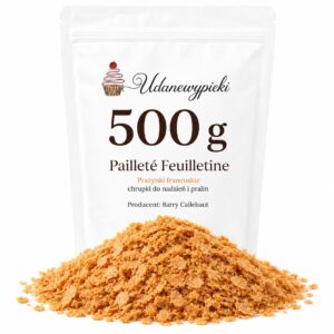 Ekonomiczne opakowanie 500g prażynek francuskich Pailleté Feuilletine Barry Callebaut.