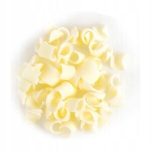 POSYPKA Dekoracja czekoladowa WIÓRKI CZEKOLADOWE Dobla Białe 50g