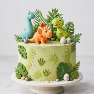 dekoracje cukiernicze dinozaury