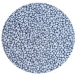 Posypka cukrowa maczek perłowy ice blue 50g – lodowo-srebrzyste kuleczki z połyskiem
